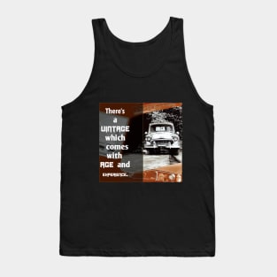 vintage design Tank Top